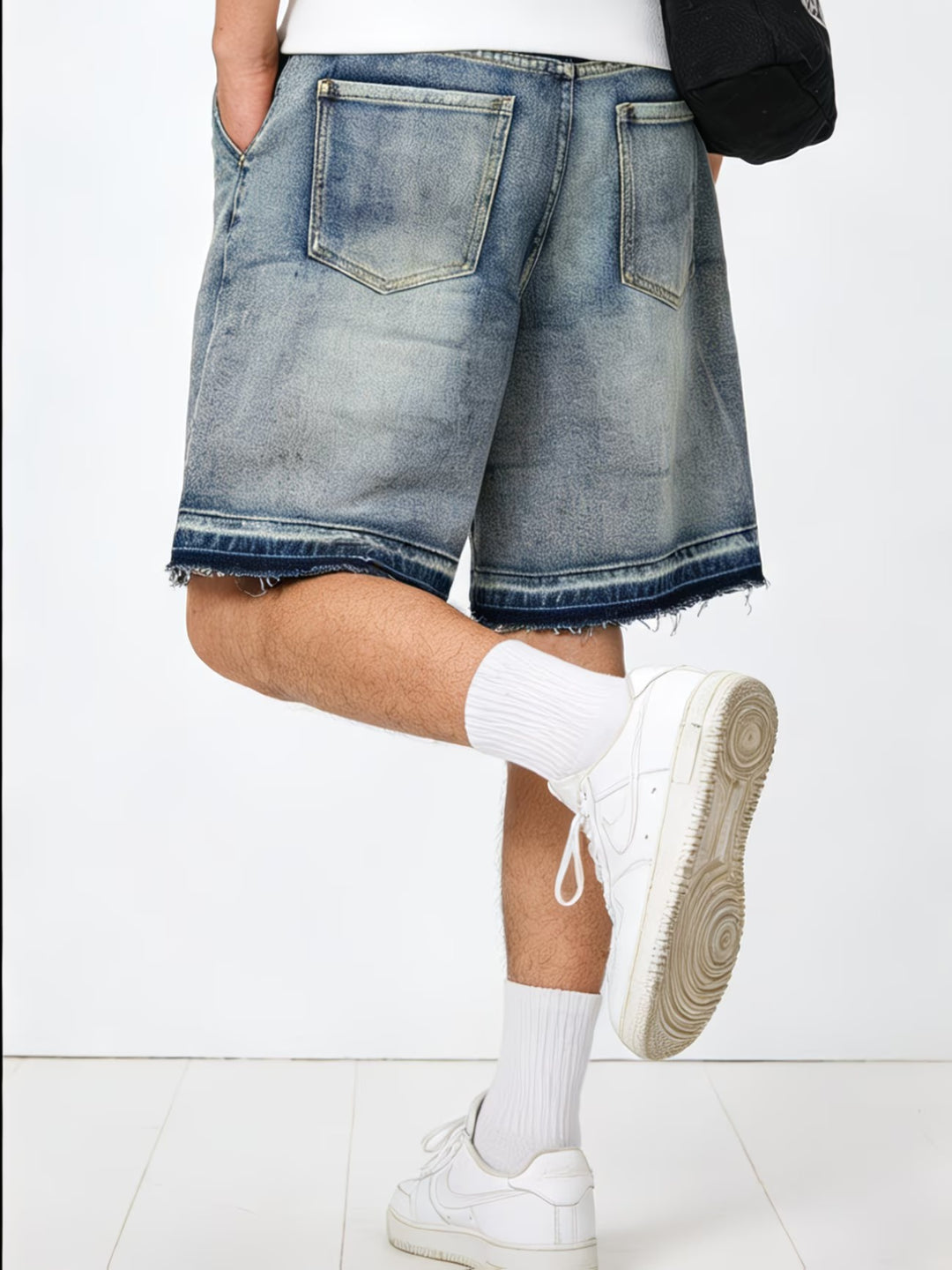 Herren-Multi-Taschen-Cargoshorts